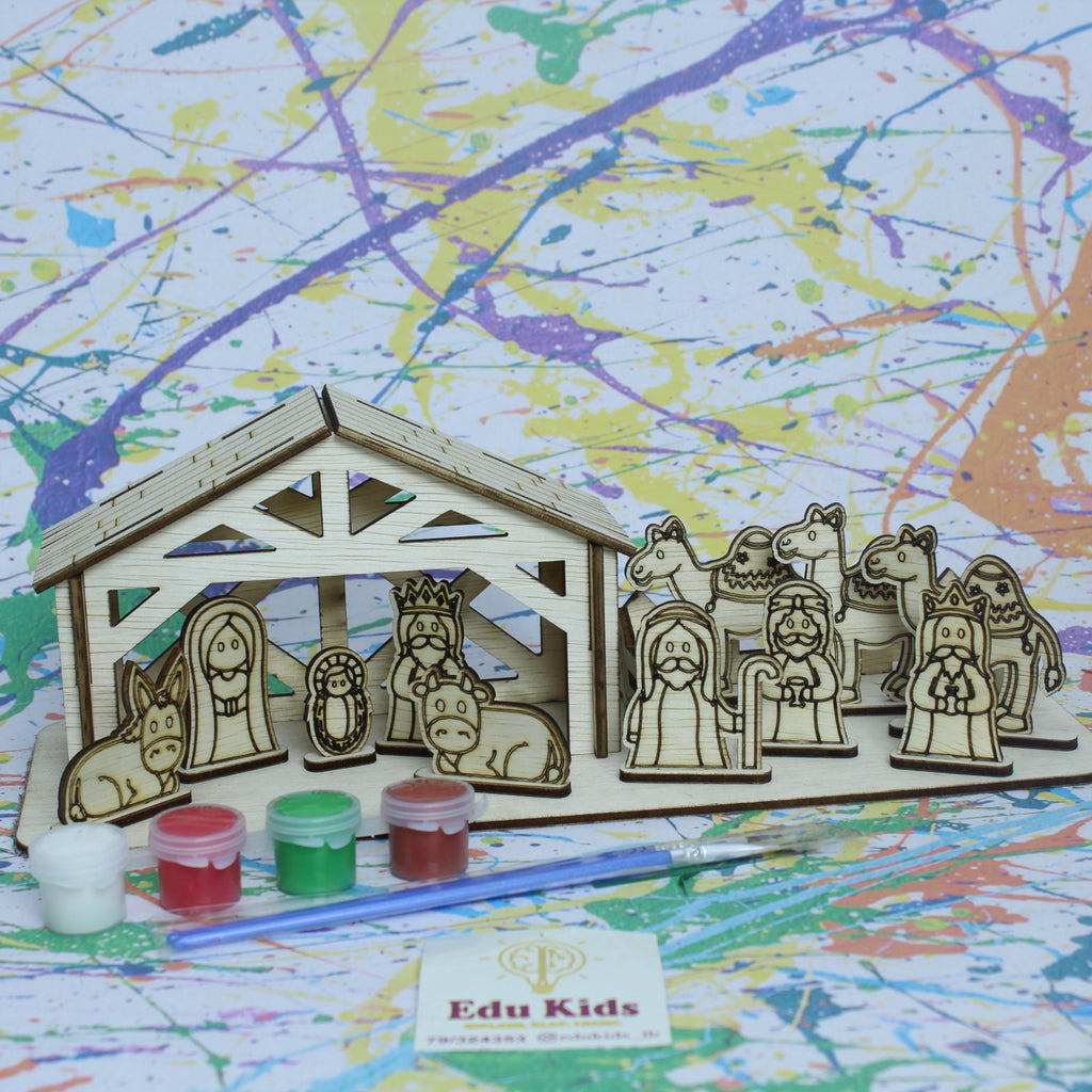 Nativity scene DIY